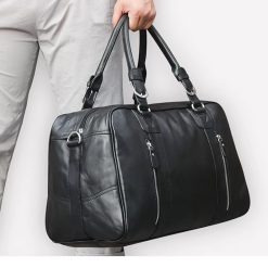 Geanta de calatorie unisex Arion GT3280 piele naturala Negru 5