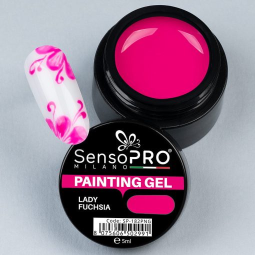 Gel UV Pictura Unghii Lady Fuchsia 5ml