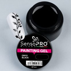 Gel UV Pictura Unghii Onyx Black 5ml
