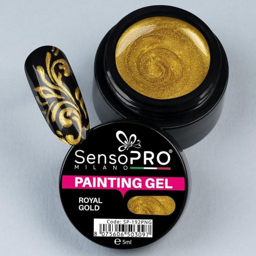 Gel UV Pictura Unghii Royal Gold 5ml