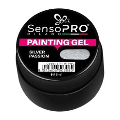 Gel UV Pictura Unghii Silver Passion 5ml SensoPRO Milano 1