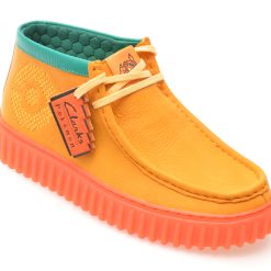 Ghete CLARKS portocalii