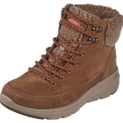Ghete Skechers 16677 GLACIAL ULTRA-WOOD maro-Ghete si botine-Ghete si botine