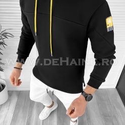 Hanorac barbati negru slim fit K175 O4-2.2-Recent adaugate