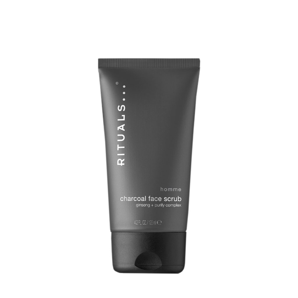 Homme charcoal face scrub 125 ml-Ingrijirea pielii-