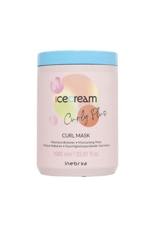 Ice Cream Curly Plus Curl Mask masca pentru intarire impotriva incretirii parului 1000 ml-FEMEI/INGRIJIRE COSMETICA/Produse cosmetice-INGRIJIRE COSMETICA/Produse cosmetice
