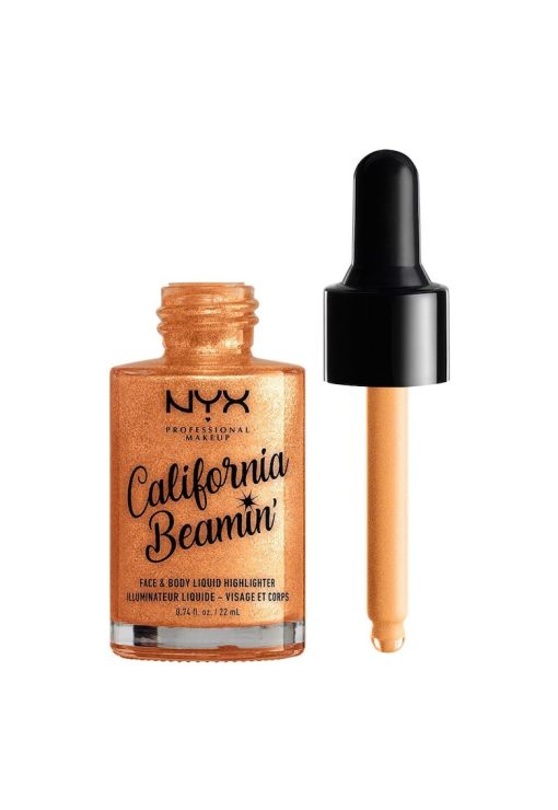 Iluminator Lichid California Beamin' Golden Glow Nyx-FEMEI/INGRIJIRE COSMETICA/Produse cosmetice-INGRIJIRE COSMETICA/Produse cosmetice