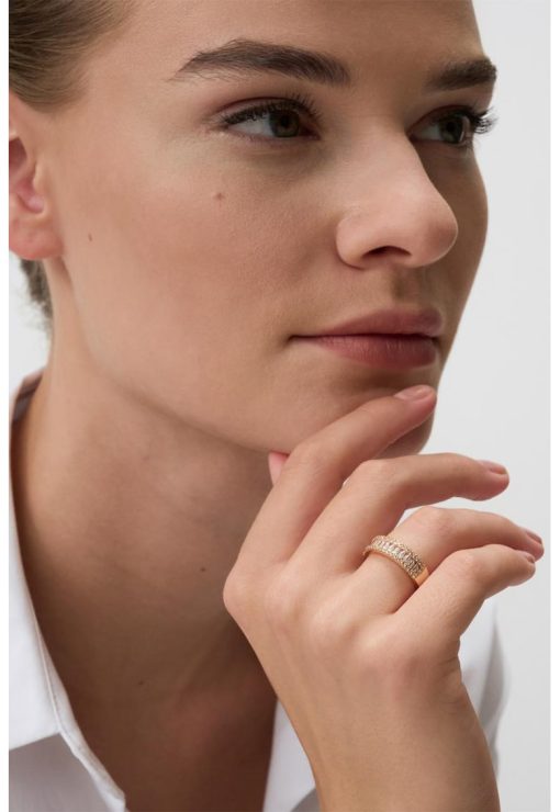 Inel decorat cu zirconia-FEMEI/GENTI SI ACCESORII/Bijuterii-GENTI SI ACCESORII/Bijuterii
