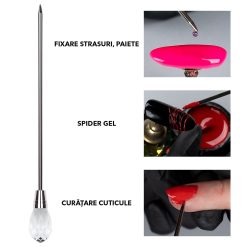 Crystal White - Needle-Accesorii Unghii > Instrumente Manichiura