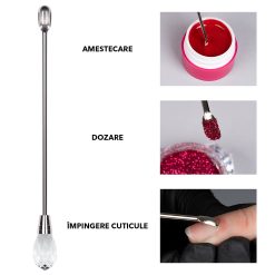 Crystal White - Spoon-Accesorii Unghii > Instrumente Manichiura
