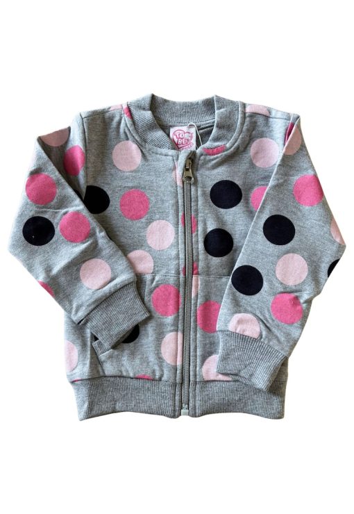 Jacheta copii -  Bumbac - Multicolor - 80cm-FETE/IMBRACAMINTE/Geci si jachete-IMBRACAMINTE/Geci si jachete