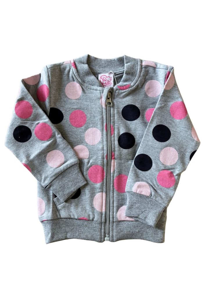 Jacheta copii -  Bumbac - Multicolor - 80cm-FETE/IMBRACAMINTE/Geci si jachete-IMBRACAMINTE/Geci si jachete