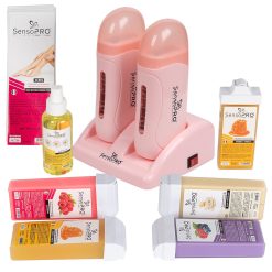 Kit Epilare Ceara SensoPRO Duo Pink Star + CADOU Rezerva Ceara Aplicator Ingust-Epilare