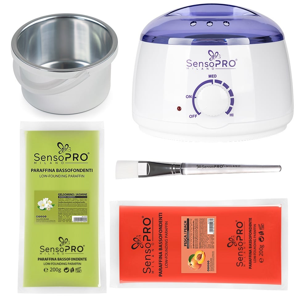 Kit Parafina Silky Skin SensoPRO Milano-Epilare > Parafina Cosmetica