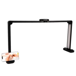 Lampa LED Profesionala Manichiura Cosmetica LUXORISE StellarFrame PRO Black 5