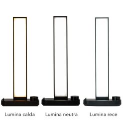 Lampa LED Profesionala Manichiura Cosmetica LUXORISE StellarFrame PRO Black 6