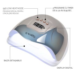 Lampa UV LED 72W Evolution Elite LUXORISE Silver 2