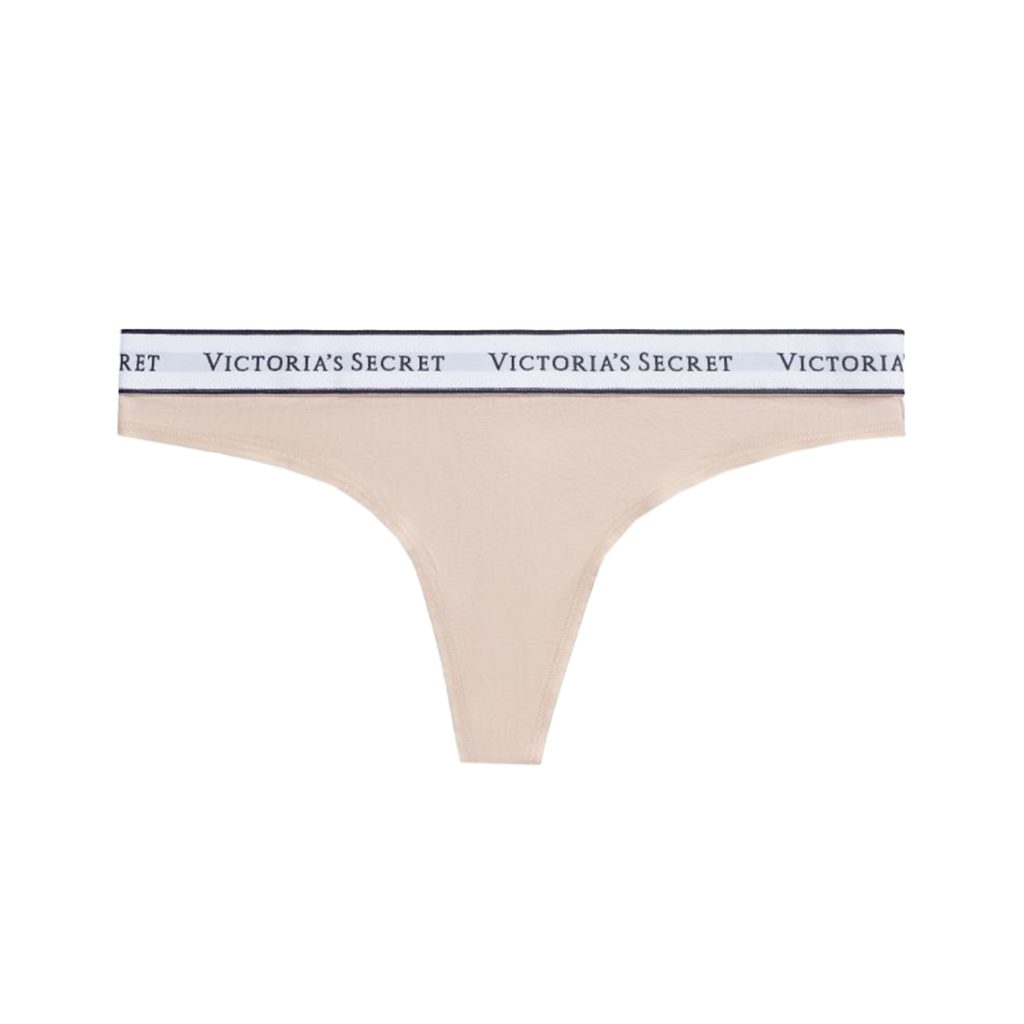 Logo cotton thong panty xl-Imbracaminte-