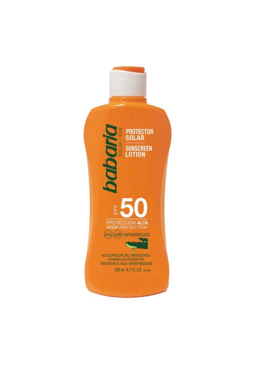 Lotiune protectie solara SPF50 & accelerator bronzare -  200 ml-FEMEI/INGRIJIRE COSMETICA/Produse cosmetice-INGRIJIRE COSMETICA/Produse cosmetice
