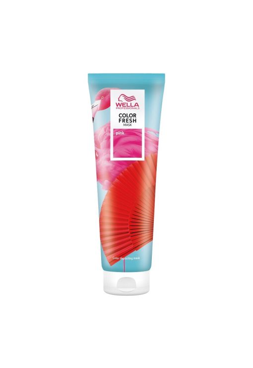 Masca de par nuantatoare Wella Professionals Color Fresh Mask Pink pentru par blond - 150 ml-FEMEI/INGRIJIRE COSMETICA/Produse cosmetice-INGRIJIRE COSMETICA/Produse cosmetice