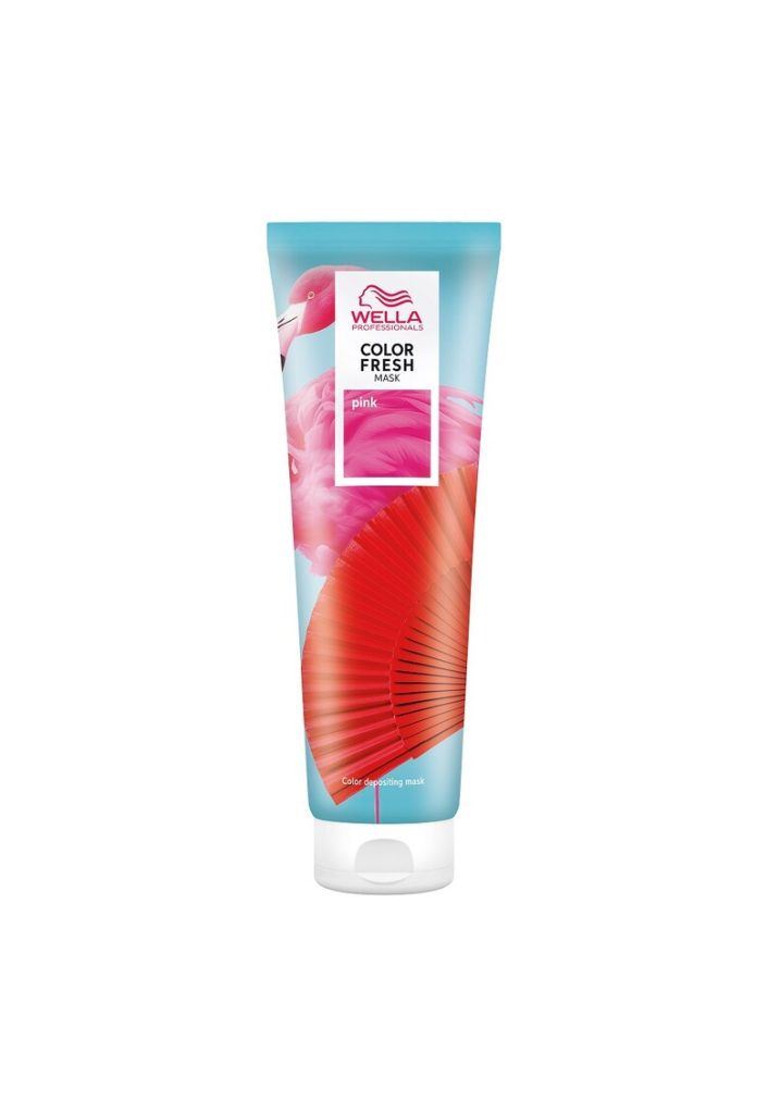 Masca de par nuantatoare Wella Professionals Color Fresh Mask Pink pentru par blond - 150 ml-FEMEI/INGRIJIRE COSMETICA/Produse cosmetice-INGRIJIRE COSMETICA/Produse cosmetice