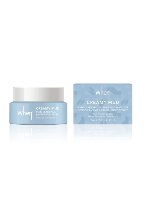 Masca detoxifianta pentru pori dilatati - Creamy Mud -  Beauty - 50 ml-FEMEI/INGRIJIRE COSMETICA/Produse cosmetice-INGRIJIRE COSMETICA/Produse cosmetice