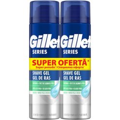 Pachet 2x Gel de ras  Series Sensitive cu aloe vera - 2x200ml-BARBATI/INGRIJIRE COSMETICA/Produse cosmetice-INGRIJIRE COSMETICA/Produse cosmetice