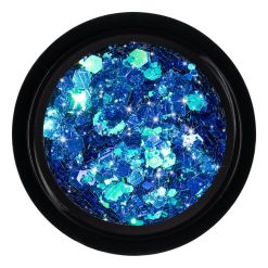 Paiete Unghii LUXORISE Blue Disco Lights 1