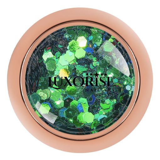 Paiete Unghii LUXORISE Emerald Disco Lights-Nail Art > Paiete Unghii