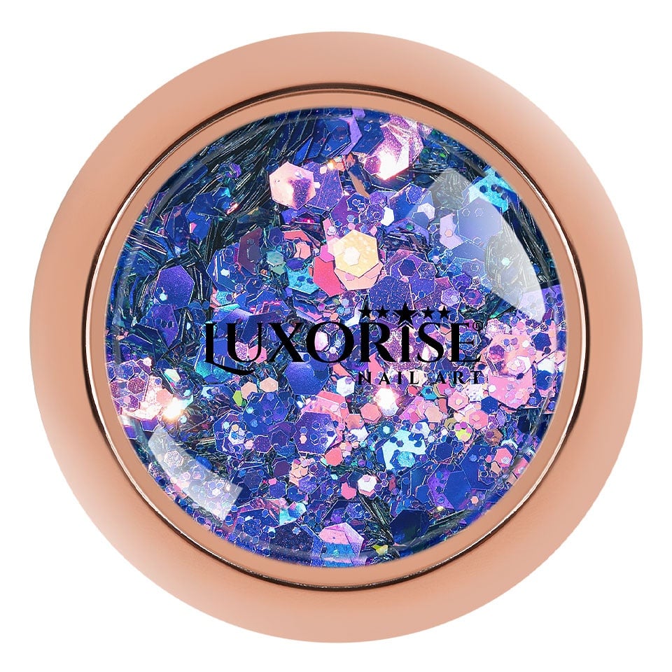 Paiete Unghii LUXORISE Purple Disco Lights-Nail Art > Paiete Unghii