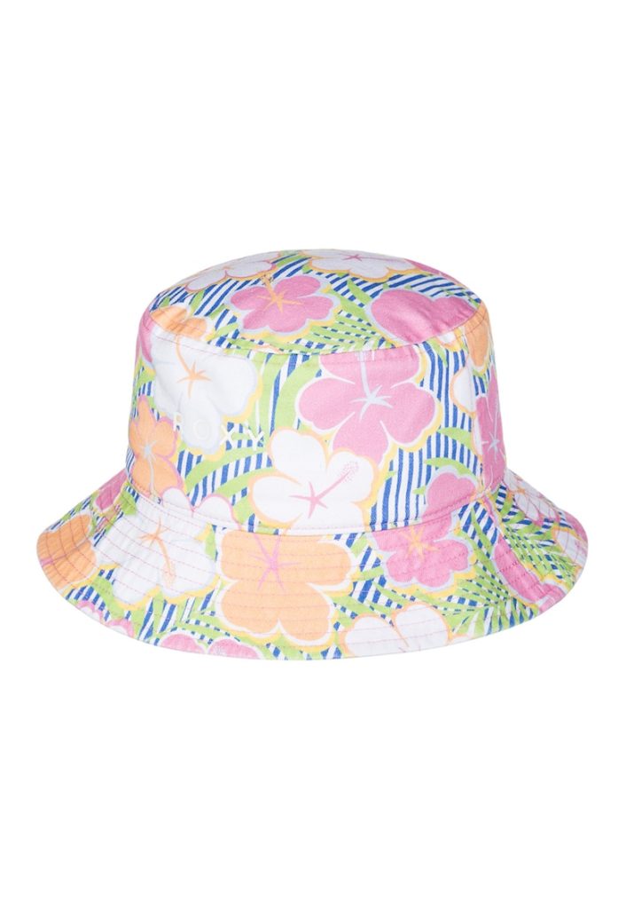 Palarie bucket cu imprimeu floral-FETE/GENTI SI ACCESORII/Palarii