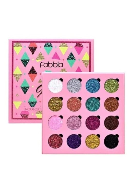 Paleta 16 Farduri Glitter -  Party Glitter Palette-FEMEI/INGRIJIRE COSMETICA/Produse cosmetice-INGRIJIRE COSMETICA/Produse cosmetice