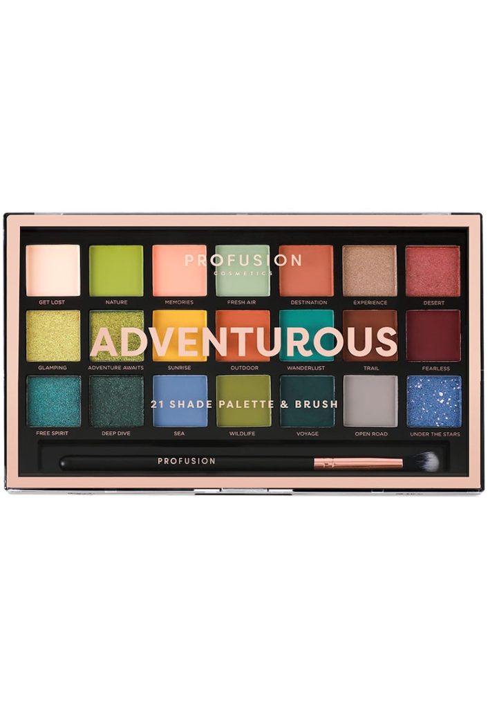 Paleta Farduri 21 Nuante si 1 Pensula -  Cosmetics-FEMEI/INGRIJIRE COSMETICA/Produse cosmetice-INGRIJIRE COSMETICA/Produse cosmetice