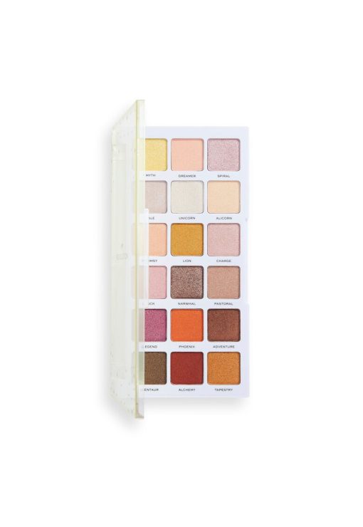 Paleta farduri pleoape I Heart Revolution - Unicorn Heart Glow - 18 nuante-FEMEI/INGRIJIRE COSMETICA/Produse cosmetice-INGRIJIRE COSMETICA/Produse cosmetice
