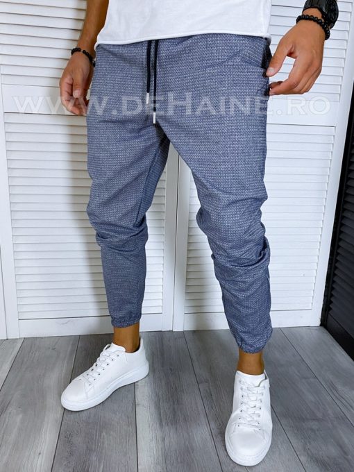 Pantaloni barbati albastri casual B5857 N7-4.2-Pantaloni > Pantaloni casual
