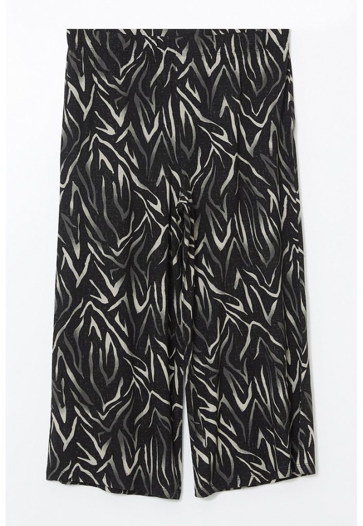 Pantaloni capri drepti cu imprimeu-FEMEI/IMBRACAMINTE/Pantaloni si colanti-IMBRACAMINTE/Pantaloni si colanti