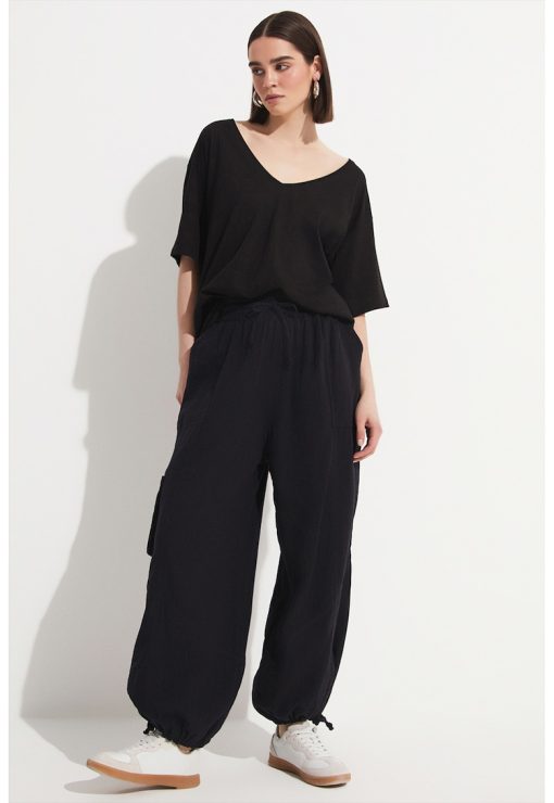 Pantaloni cargo relaxed fit-FEMEI/IMBRACAMINTE/Pantaloni si colanti-IMBRACAMINTE/Pantaloni si colanti