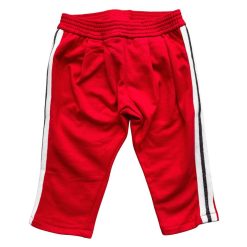Pantaloni copii  rosu - bumbac - dungi --FETE/IMBRACAMINTE/Blugi-IMBRACAMINTE/Blugi