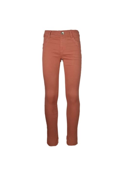 Pantaloni copii -  treggingi - rosu - bumbac - set pentru fete --FETE/IMBRACAMINTE/Blugi-IMBRACAMINTE/Blugi