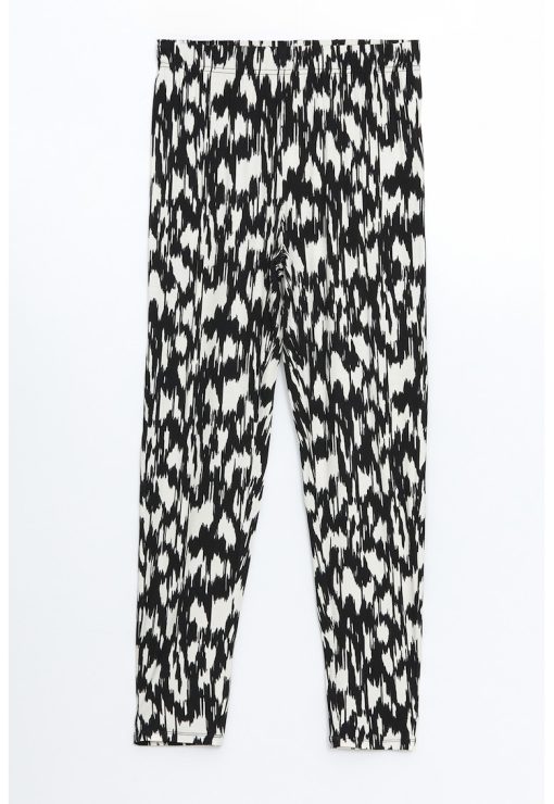 Pantaloni crop cu croiala conica-FEMEI/IMBRACAMINTE/Pantaloni si colanti-IMBRACAMINTE/Pantaloni si colanti