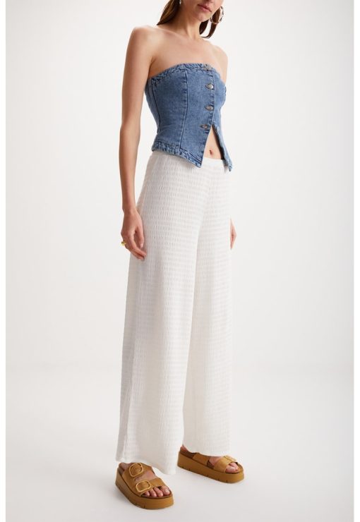 Pantaloni cu croiala ampla-FEMEI/IMBRACAMINTE/Pantaloni si colanti-IMBRACAMINTE/Pantaloni si colanti