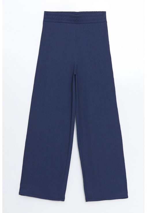 Pantaloni cu croiala ampla si talie elastica-FEMEI/IMBRACAMINTE/Pantaloni si colanti-IMBRACAMINTE/Pantaloni si colanti