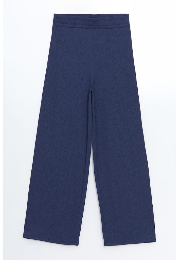 Pantaloni cu croiala ampla si talie elastica-FEMEI/IMBRACAMINTE/Pantaloni si colanti-IMBRACAMINTE/Pantaloni si colanti