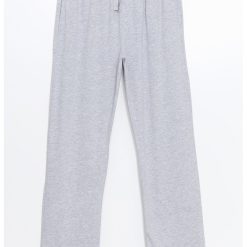Pantaloni de pijama cu snur de ajustare-BARBATI/IMBRACAMINTE/Pijamale si halate de baie-IMBRACAMINTE/Pijamale si halate de baie