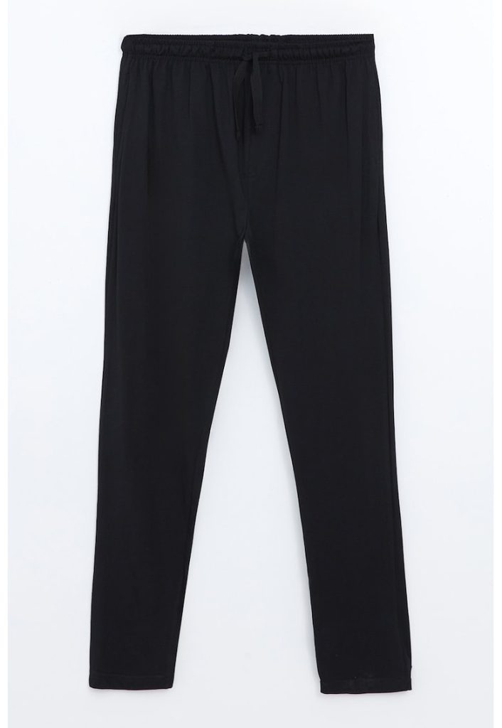 Pantaloni de pijama cu snur de ajustare-BARBATI/IMBRACAMINTE/Pijamale si halate de baie-IMBRACAMINTE/Pijamale si halate de baie