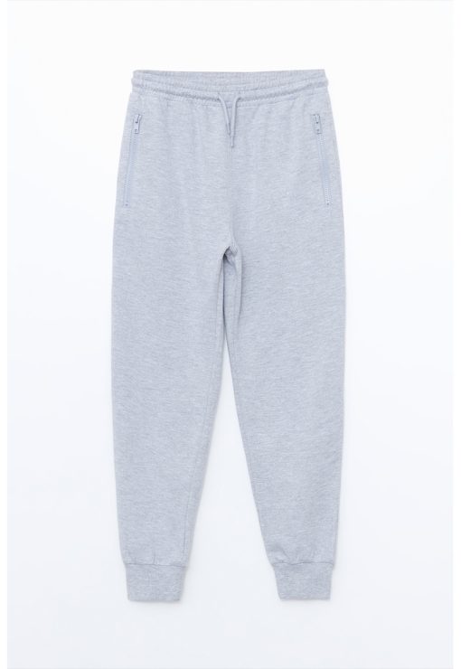Pantaloni de trening cu buzunare cu fermoar-BAIETI/IMBRACAMINTE/Blugi-IMBRACAMINTE/Blugi