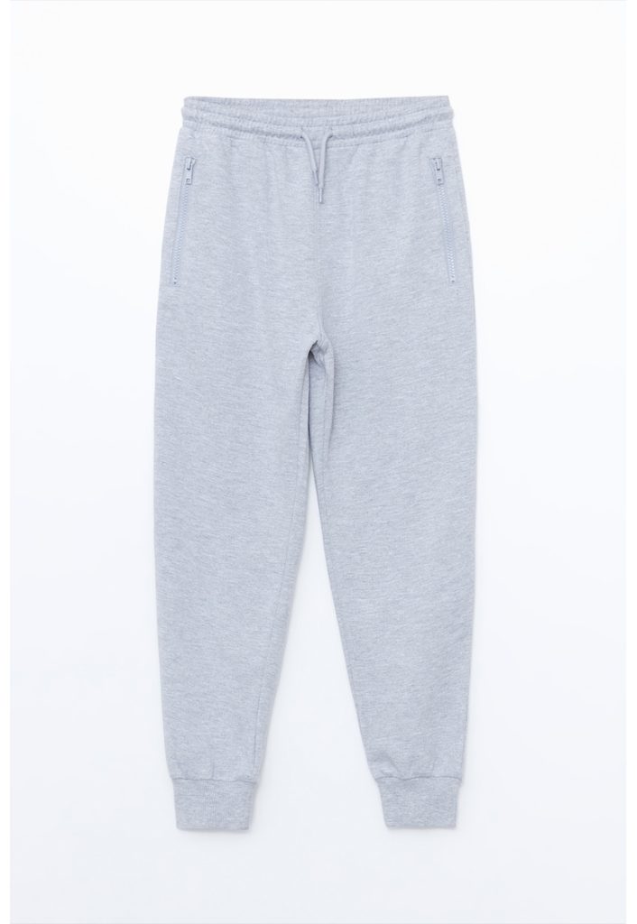 Pantaloni de trening cu buzunare cu fermoar-BAIETI/IMBRACAMINTE/Blugi-IMBRACAMINTE/Blugi