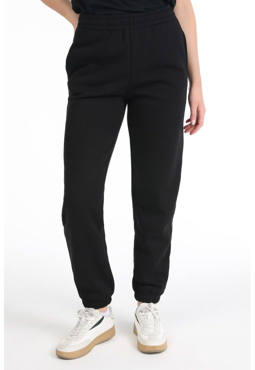 Pantaloni de trening cu buzunare laterale-FEMEI/IMBRACAMINTE/Pantaloni si colanti-IMBRACAMINTE/Pantaloni si colanti