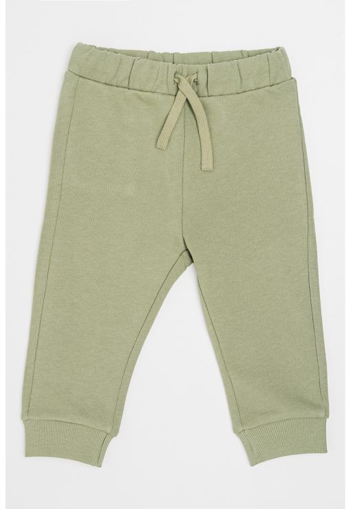 Pantaloni de trening de bumbac cu snur in talie-BAIETI/IMBRACAMINTE/Blugi-IMBRACAMINTE/Blugi