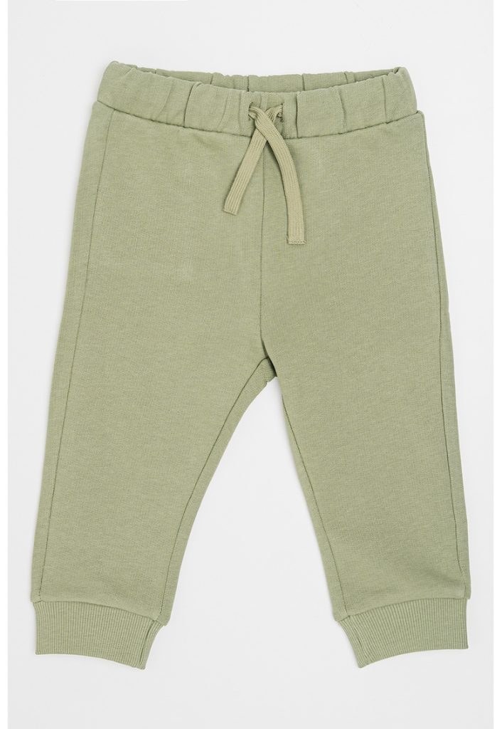 Pantaloni de trening de bumbac cu snur in talie-BAIETI/IMBRACAMINTE/Blugi-IMBRACAMINTE/Blugi